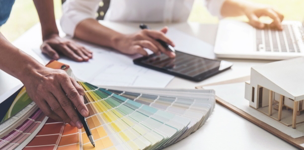 Farebný návrh fasády