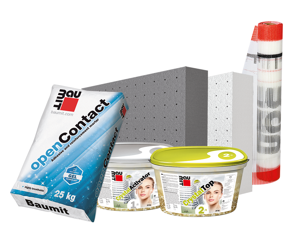 Baumit Crystal a Baumit open Baumit Crystal a Baumit open