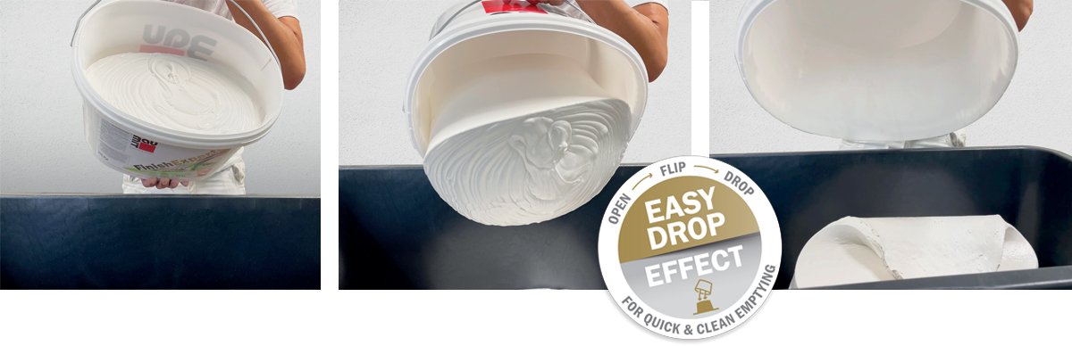 Postup Easy Drop efekt