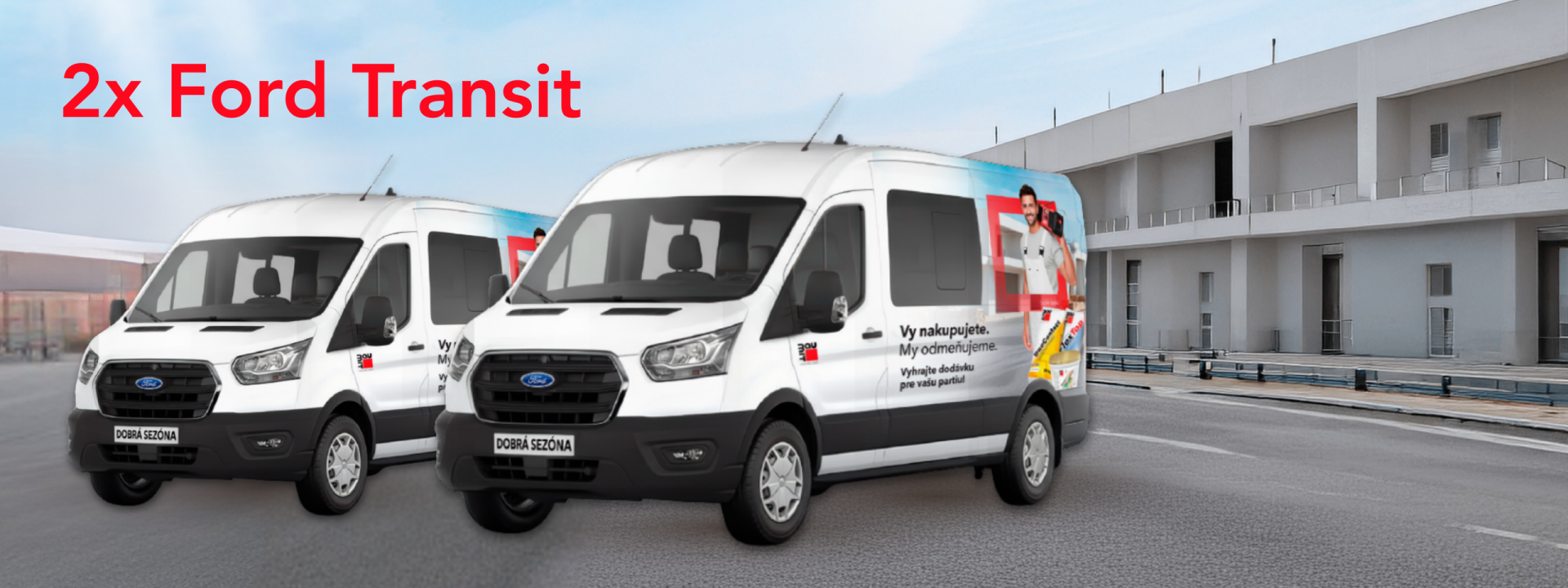 Vyhraj s Baumitom Ford Transit! Vyhraj s Baumitom Ford Transit!